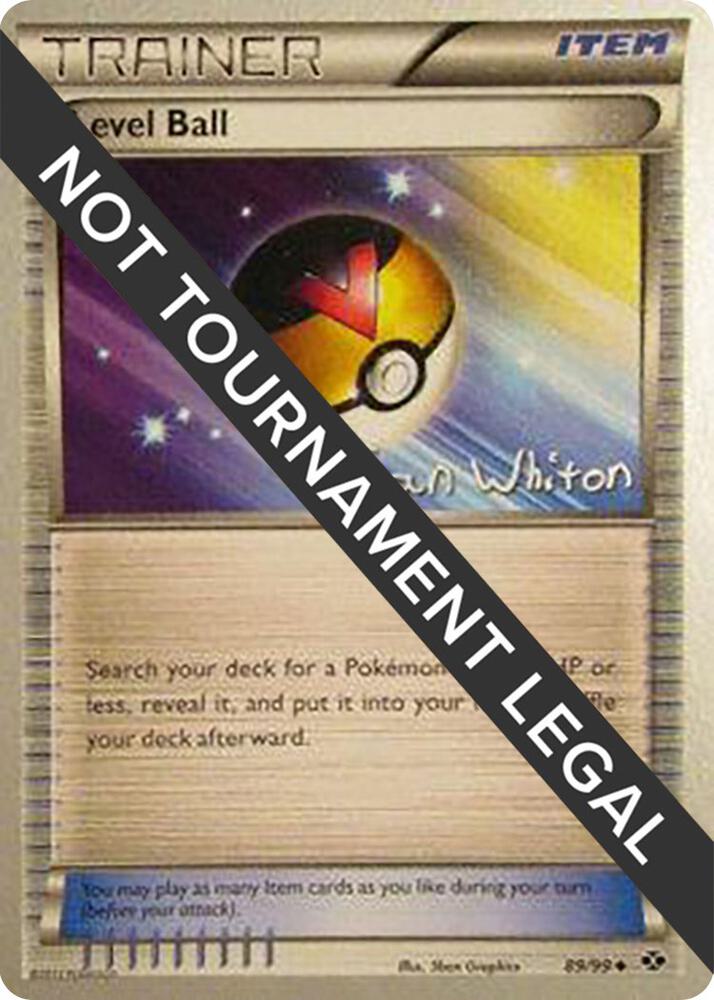Level Ball 2013 Ian Whiton 89/99 (World Championship Decks)  | Good Games Adelaide SA
