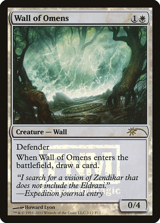 Wall of Omens [Friday Night Magic 2011] | Good Games Adelaide SA