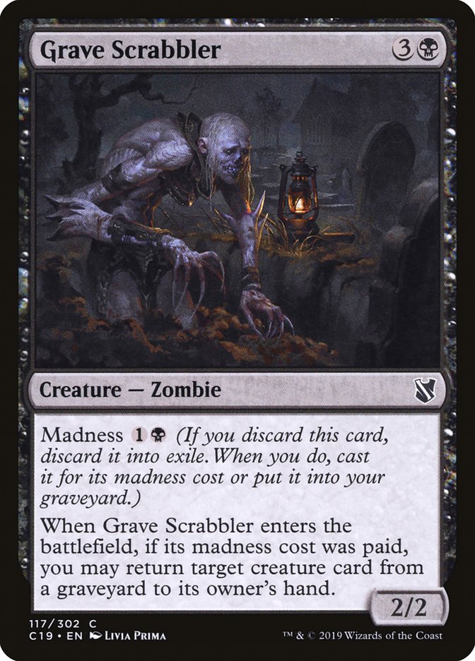 Grave Scrabbler [Commander 2019] | Good Games Adelaide SA