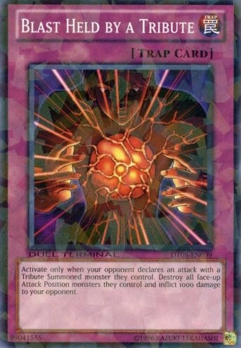 Blast Held by a Tribute [DT05-EN099] Common | Good Games Adelaide SA