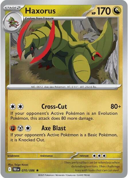 Haxorus 070/086 (SV: Black Bolt)  - Holofoil | Good Games Adelaide SA