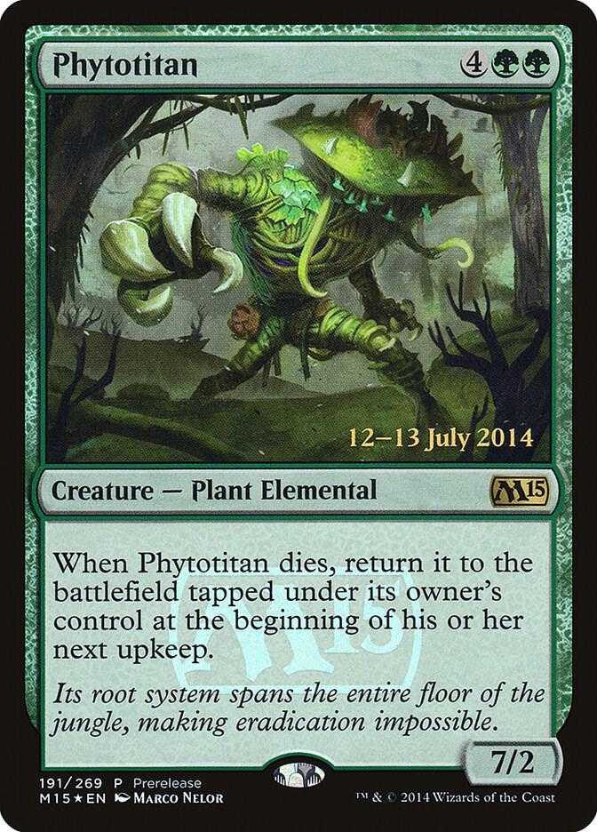 Phytotitan 191 (Prerelease Cards)  - Foil | Good Games Adelaide SA