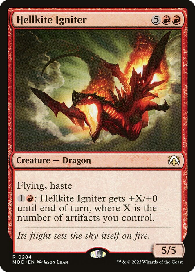 Hellkite Igniter 284 (Commander: March of the Machine)  | Good Games Adelaide SA