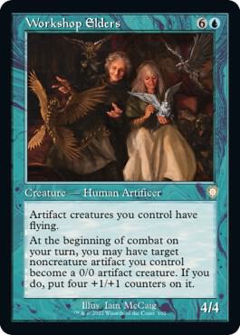 Workshop Elders Retro Frame 102 (Commander: The Brothers' War)  | Good Games Adelaide SA