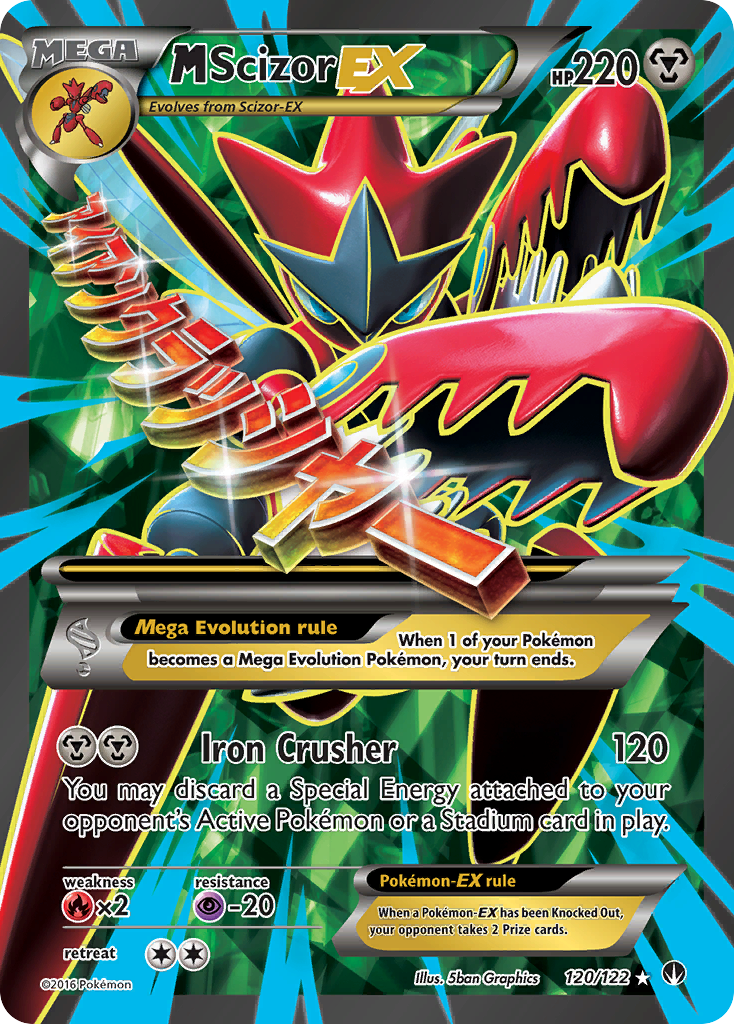 M Scizor EX (120/122) [XY: BREAKpoint] | Good Games Adelaide SA