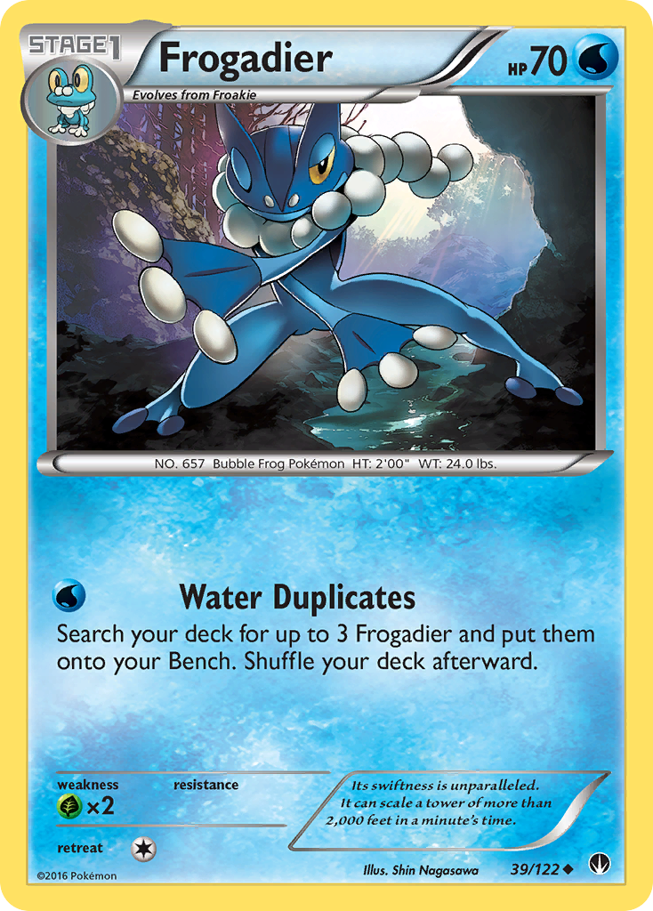 Frogadier (39/122) [XY: BREAKpoint] | Good Games Adelaide SA