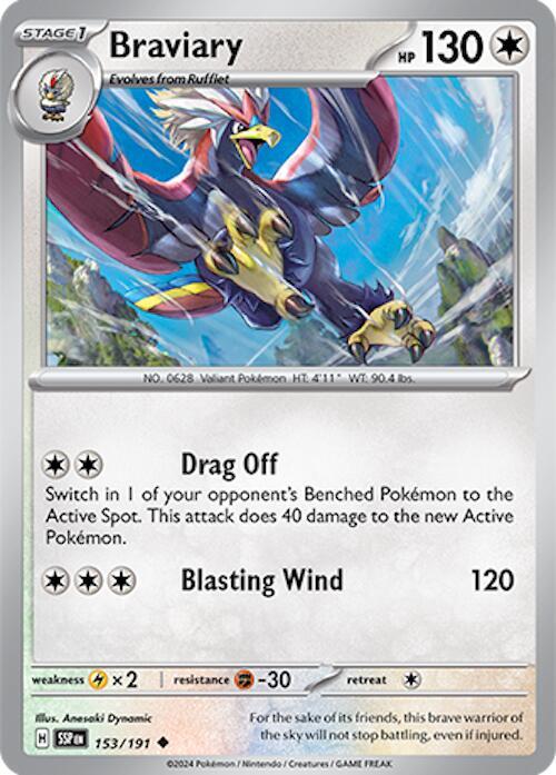 Braviary 153/191 (SV08: Surging Sparks)  | Good Games Adelaide SA