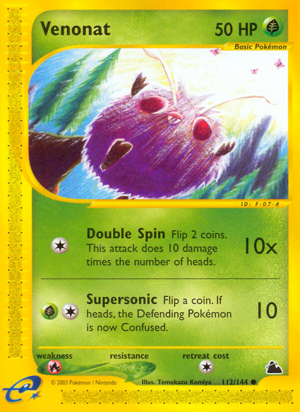 Venonat (112/144) [Skyridge] | Good Games Adelaide SA