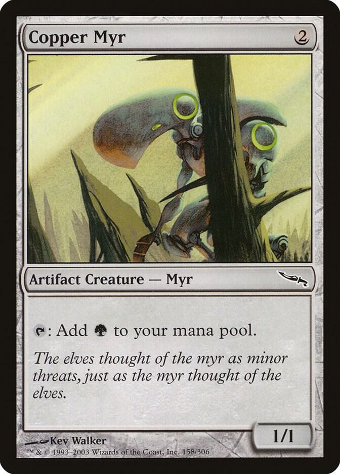Copper Myr 158 (Mirrodin)  | Good Games Adelaide SA