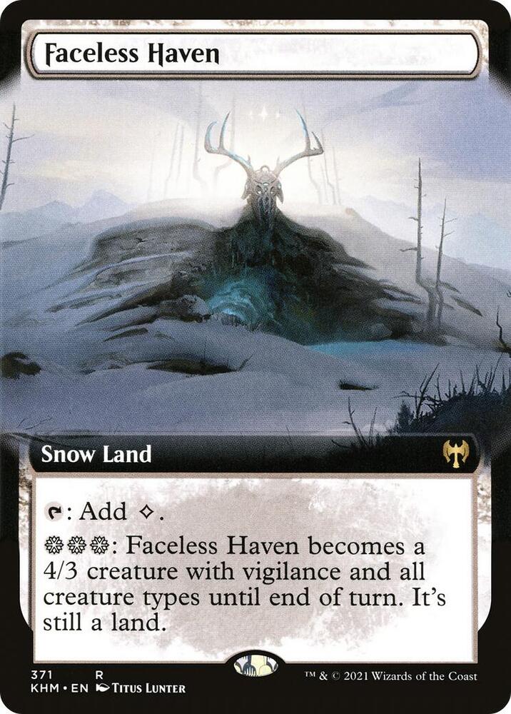 Faceless Haven 371 (Kaldheim)  - Extended Art | Good Games Adelaide SA