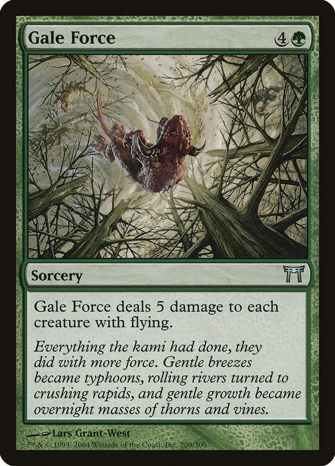 Gale Force 209 (Champions of Kamigawa)  - Foil | Good Games Adelaide SA