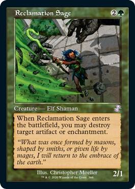 Reclamation Sage 366 (Time Spiral: Remastered)  - Foil | Good Games Adelaide SA