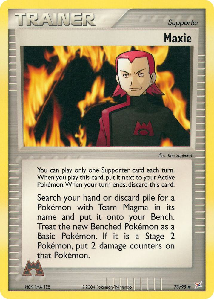 Maxie 73/95 (Team Magma vs Team Aqua)  | Good Games Adelaide SA
