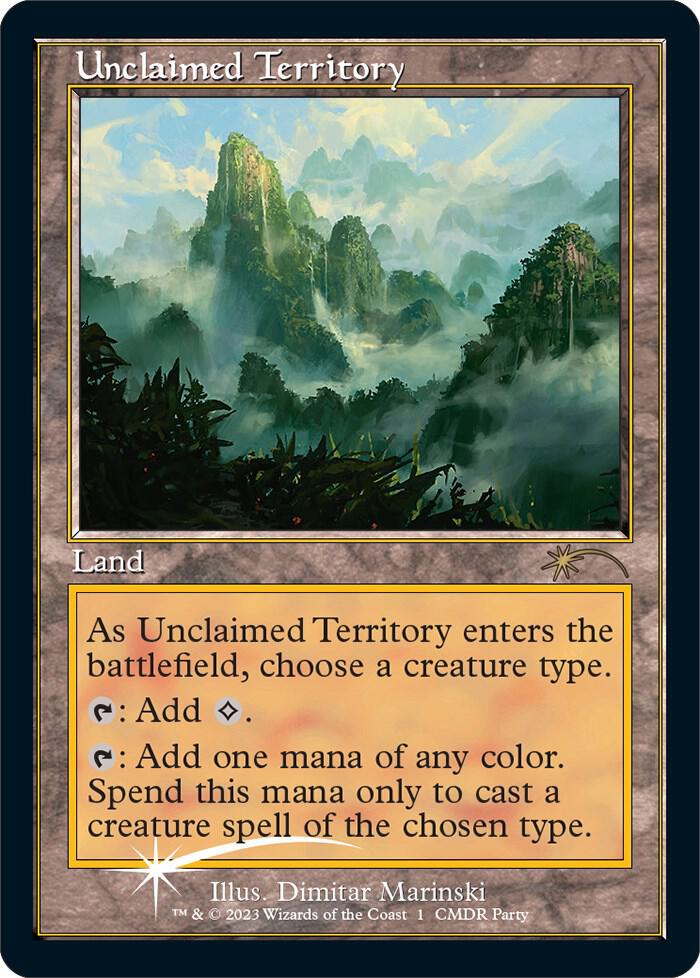 Unclaimed Territory Retro Frame 1 (WPN & Gateway Promos)  - Retro Foil | Good Games Adelaide SA