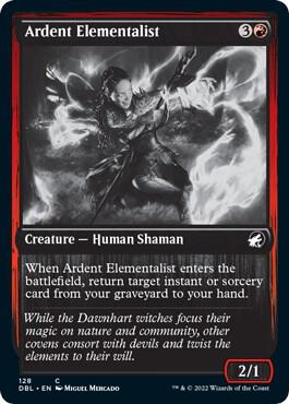 Ardent Elementalist 128 (Innistrad: Double Feature)  - Foil | Good Games Adelaide SA