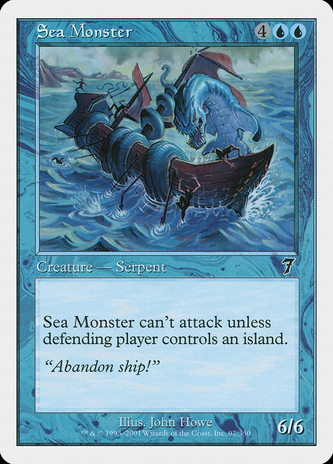Sea Monster [Seventh Edition] | Good Games Adelaide SA