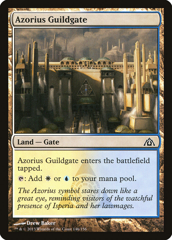 Azorius Guildgate [Dragon's Maze] | Good Games Adelaide SA