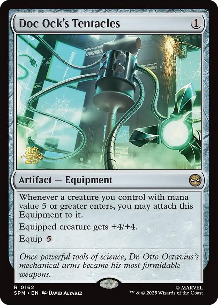 Doc Ocks Tentacles 162 (Prerelease Cards)  - Foil | Good Games Adelaide SA