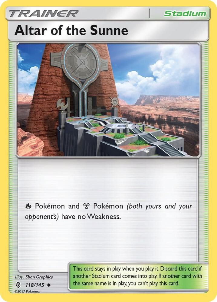 Altar of the Sunne 118/145 (SM - Guardians Rising)  | Good Games Adelaide SA
