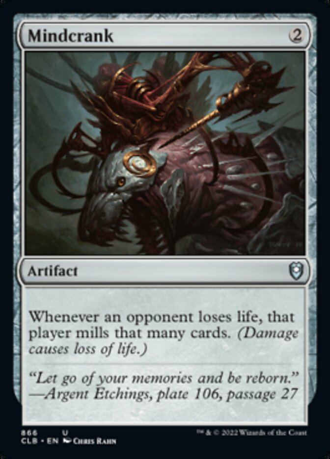 Mindcrank [Commander Legends: Battle for Baldur's Gate] | Good Games Adelaide SA