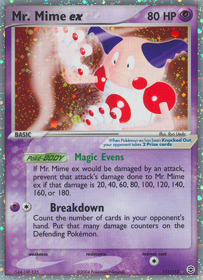 Mr. Mime ex (111/112) [EX: FireRed & LeafGreen] | Good Games Adelaide SA