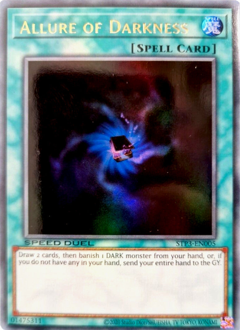 Allure of Darkness [STP3-EN005] Ultra Rare | Good Games Adelaide SA
