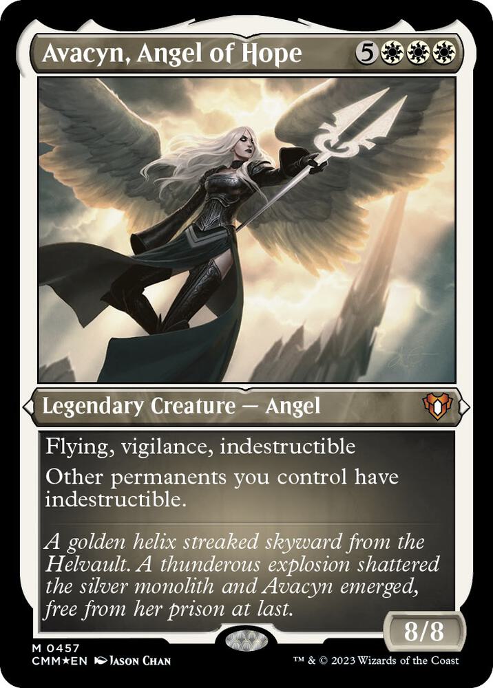 Avacyn, Angel of Hope 457 (Commander Masters)  - Foil | Good Games Adelaide SA