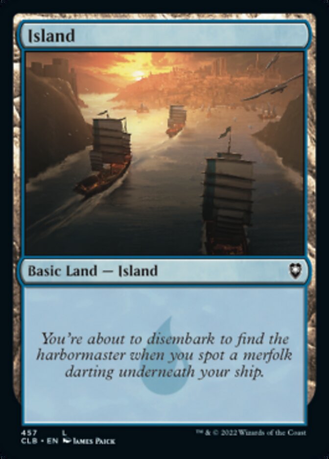 Island (457) [Commander Legends: Battle for Baldur's Gate] | Good Games Adelaide SA