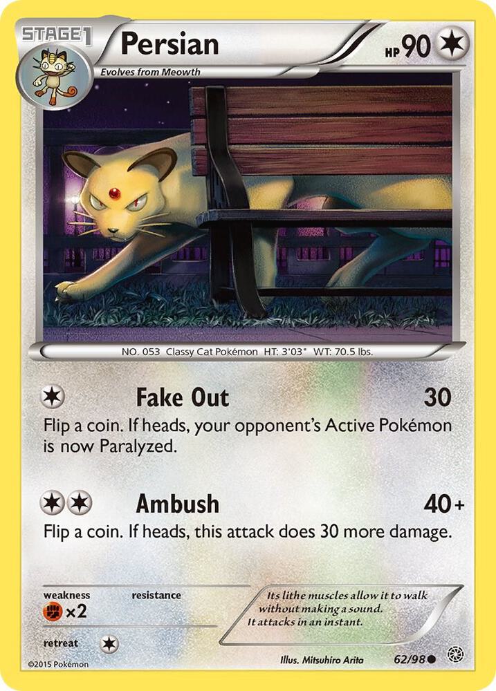 Persian 62/98 (XY - Ancient Origins)  | Good Games Adelaide SA