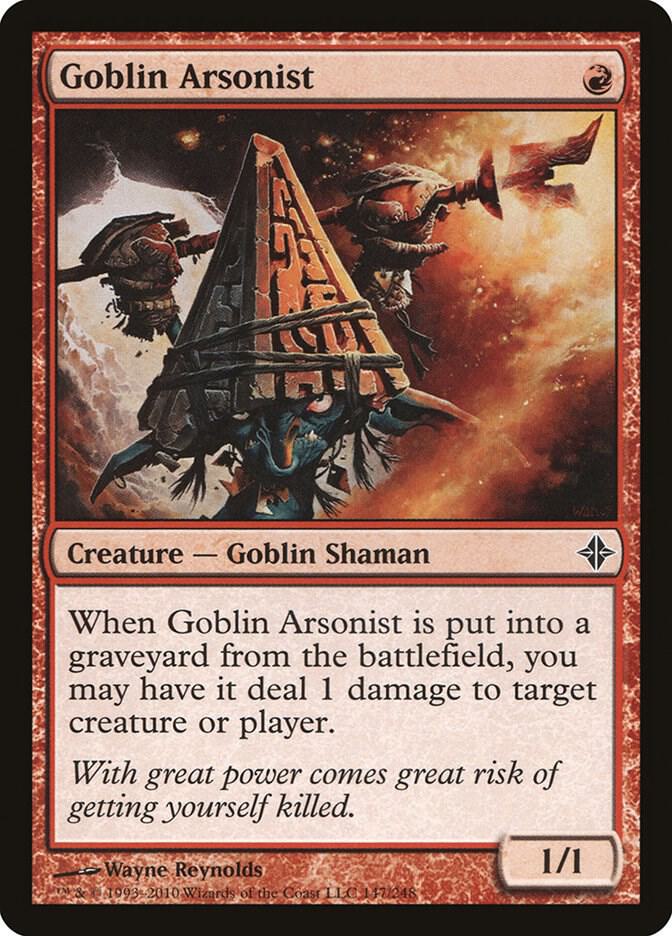Goblin Arsonist 147 (Rise of the Eldrazi)  - Foil | Good Games Adelaide SA
