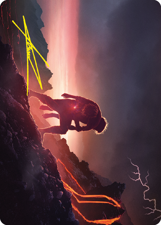 Samwise the Stouthearted Art Card (Gold-Stamped Signature) [The Lord of the Rings: Tales of Middle-earth Art Series] | Good Games Adelaide SA