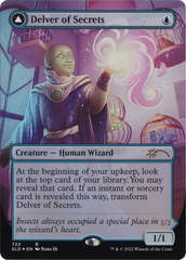 Delver of Secrets // Insectile Aberration (Borderless) [Secret Lair: From Cute to Brute] | Good Games Adelaide SA