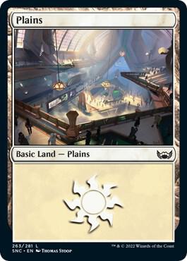 Plains 263 263 (Streets of New Capenna)  - Foil | Good Games Adelaide SA