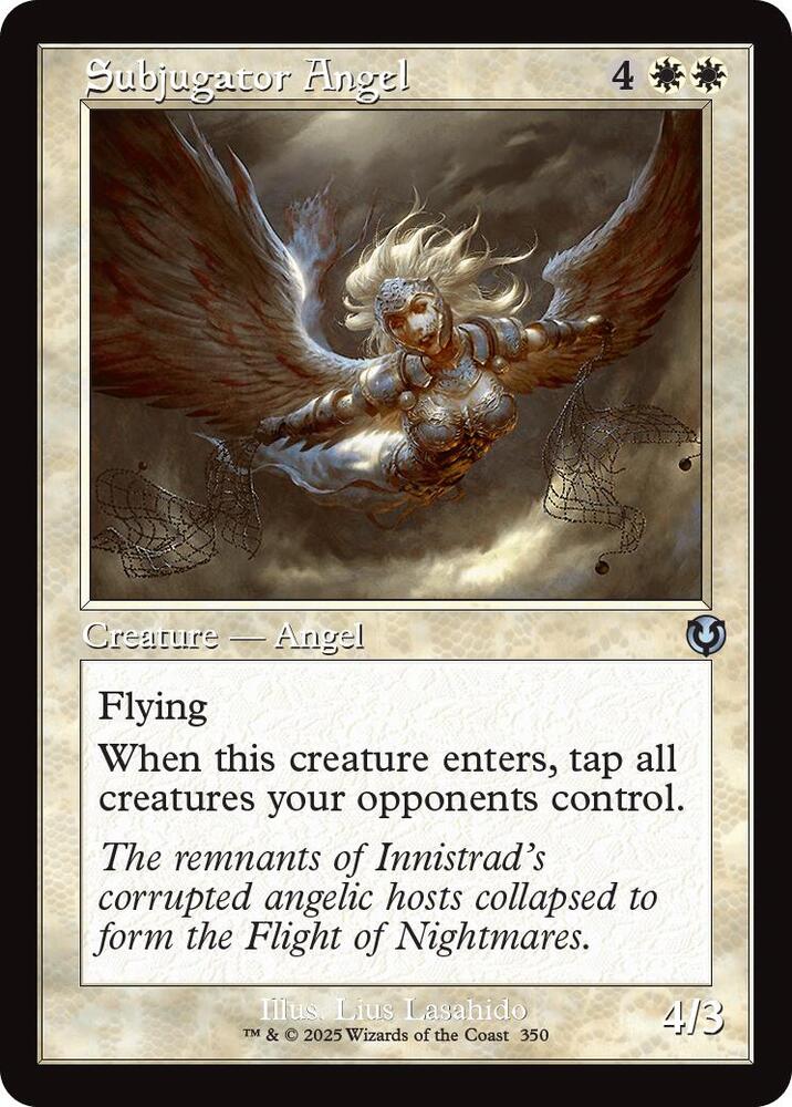 Subjugator Angel 350 (Innistrad Remastered)  - Foil | Good Games Adelaide SA