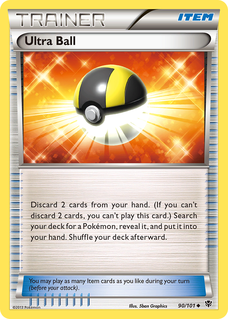 Ultra Ball (90/101) [Black & White: Plasma Blast] | Good Games Adelaide SA