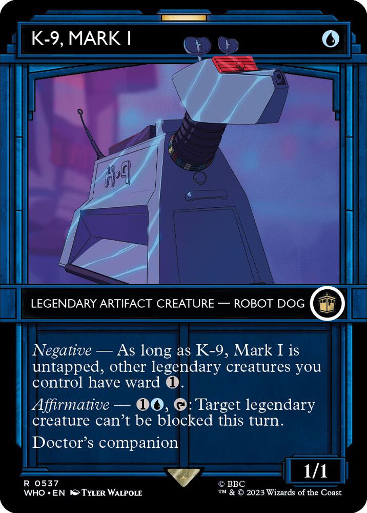 K-9, Mark I 537 (Universes Beyond: Doctor Who)  - Foil | Good Games Adelaide SA