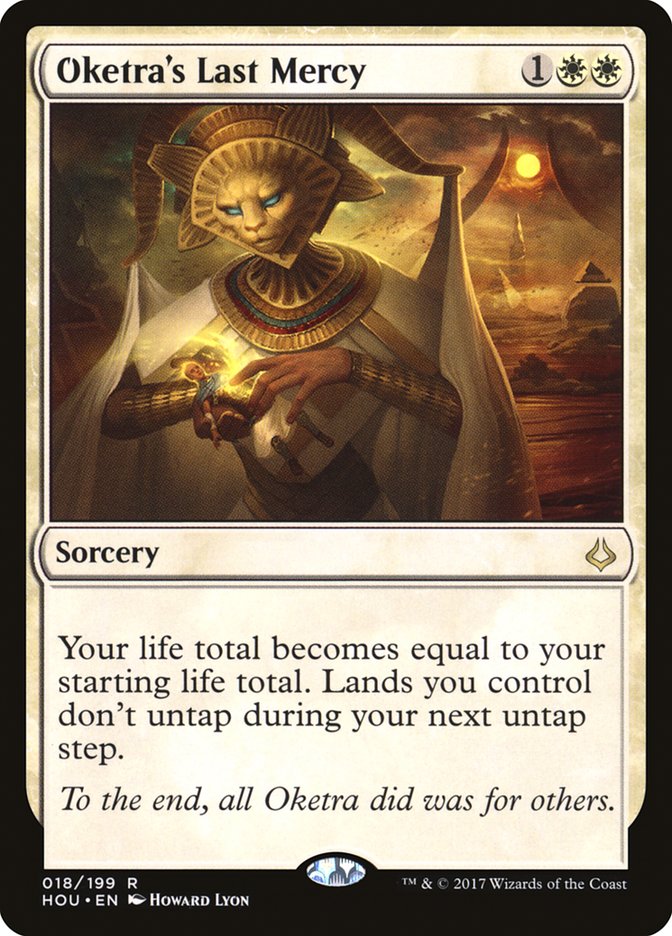 Oketra's Last Mercy 18 (Hour of Devastation)  - Foil | Good Games Adelaide SA