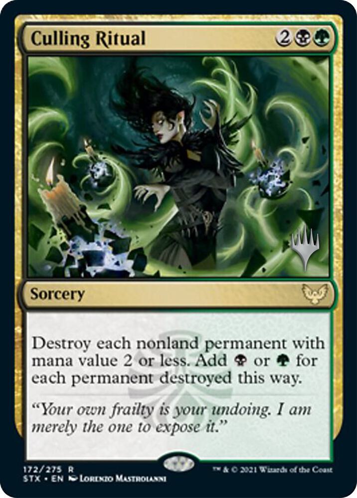 Culling Ritual 172 (Promo Pack: Strixhaven)  - Foil | Good Games Adelaide SA