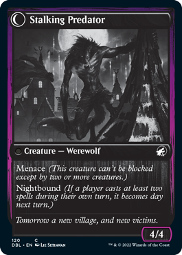 Shady Traveler // Stalking Predator [Innistrad: Double Feature] | Good Games Adelaide SA