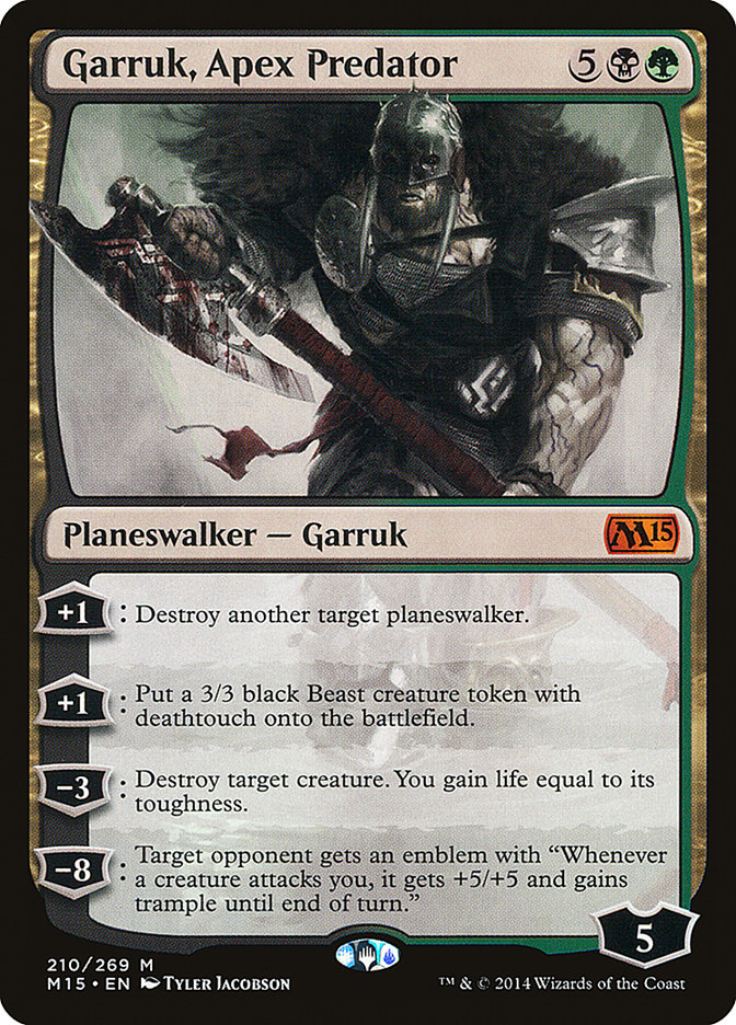Garruk, Apex Predator 210 (Magic 2015 (M15))  | Good Games Adelaide SA
