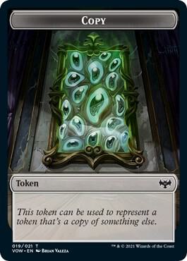 Copy Boar Double Sided Token 19 // 12 (Innistrad: Crimson Vow)  - Foil | Good Games Adelaide SA