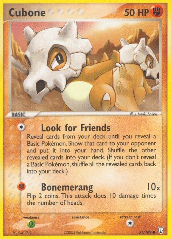 Cubone 51/109 (Team Rocket Returns)  | Good Games Adelaide SA