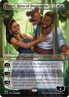Teferi Hero of Dominaria 248 (Secret Lair Drop Series)  - Foil | Good Games Adelaide SA