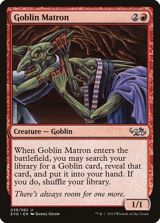 Goblin Matron (Elves vs. Goblins) [Duel Decks Anthology] | Good Games Adelaide SA