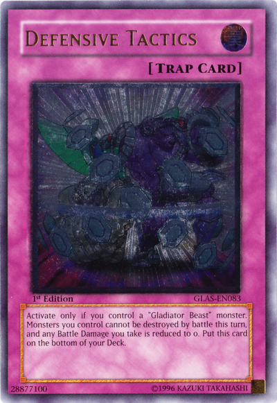 Defensive Tactics [GLAS-EN083] Ultimate Rare | Good Games Adelaide SA