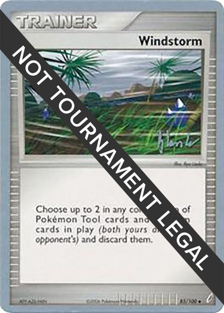 Windstorm 2008 Dylan Lefavour 85/100 (World Championship Decks)  | Good Games Adelaide SA