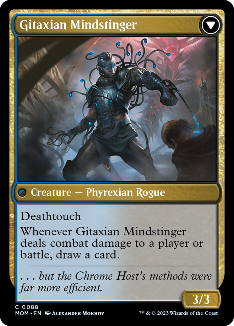 Aetherblade Agent // Gitaxian Mindstinger [March of the Machine] | Good Games Adelaide SA