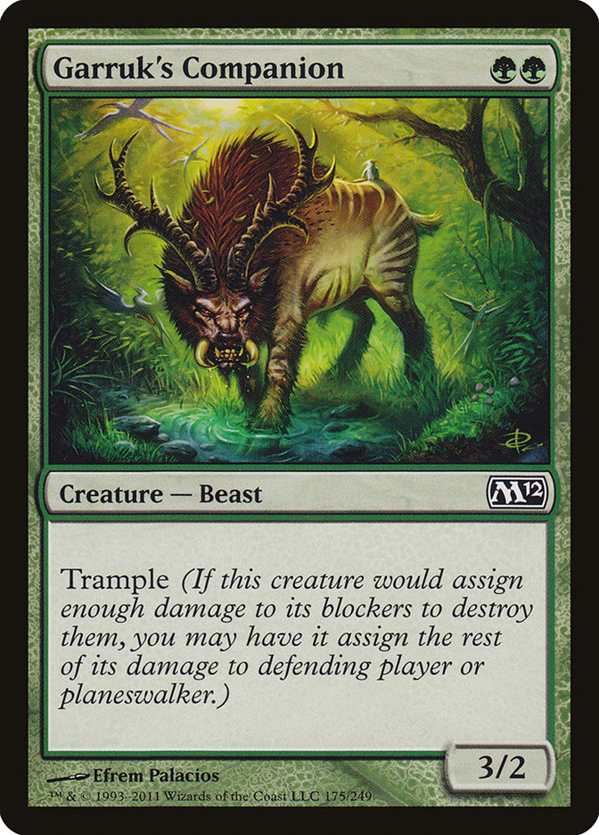 Garruk's Companion 175 (Magic 2012 (M12))  - Foil | Good Games Adelaide SA