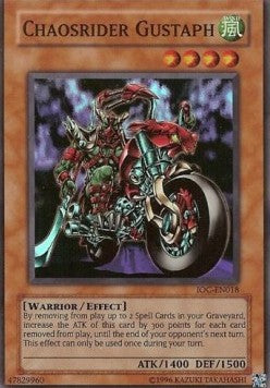 Chaosrider Gustaph [IOC-EN018] Super Rare | Good Games Adelaide SA