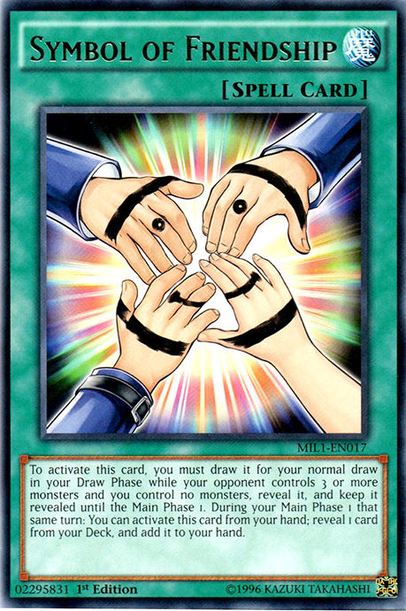 Symbol of Friendship [MIL1-EN017] Rare | Good Games Adelaide SA